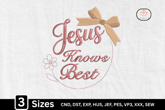 Coquette Jesus Knows Best: An Embroidery Review