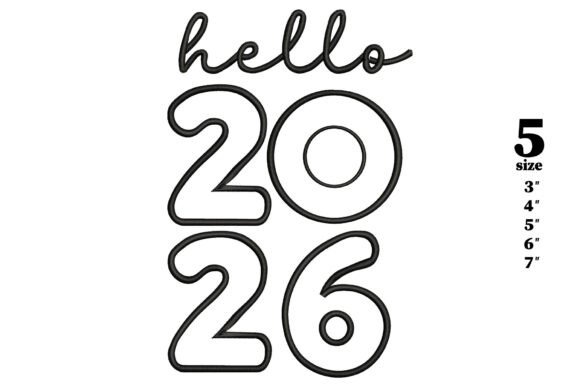 Hello 2026: A Modern Embroidery Design Review