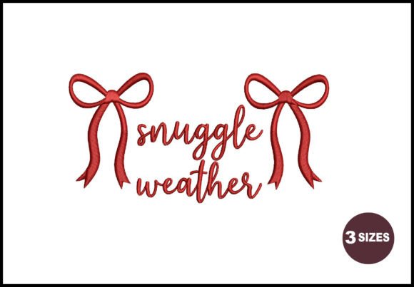 Snuggle Weather Embroidery Design Review