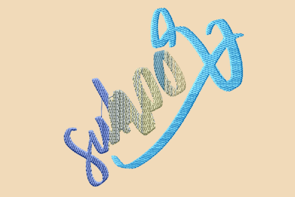 Suhoor Lettering Script for Ramadan Embroidery