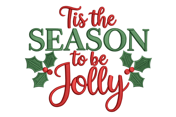 Tis the Season to Be Jolly: Embroidery Review