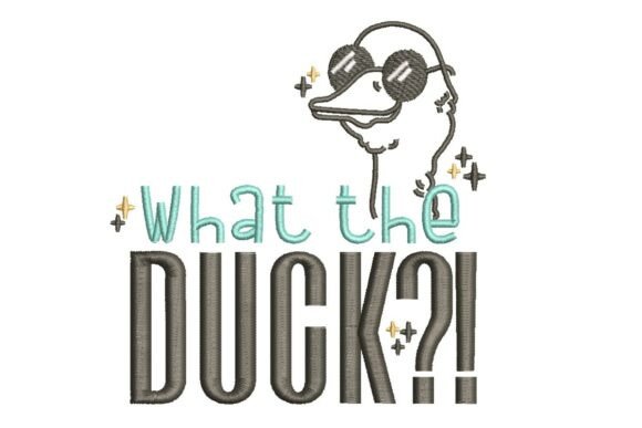 What the Duck: Sassy Line Art Embroidery Review